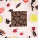 Load image into Gallery viewer, berry hibiscus margarita chocolate bar

