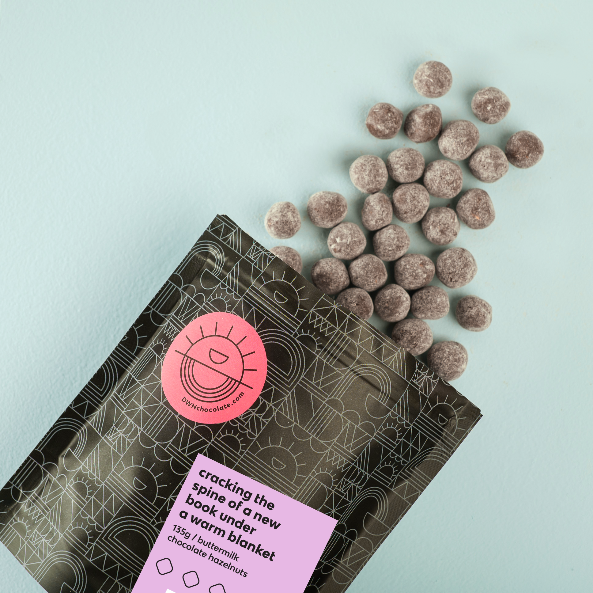 buttermilk hazelnut thumbles in their package