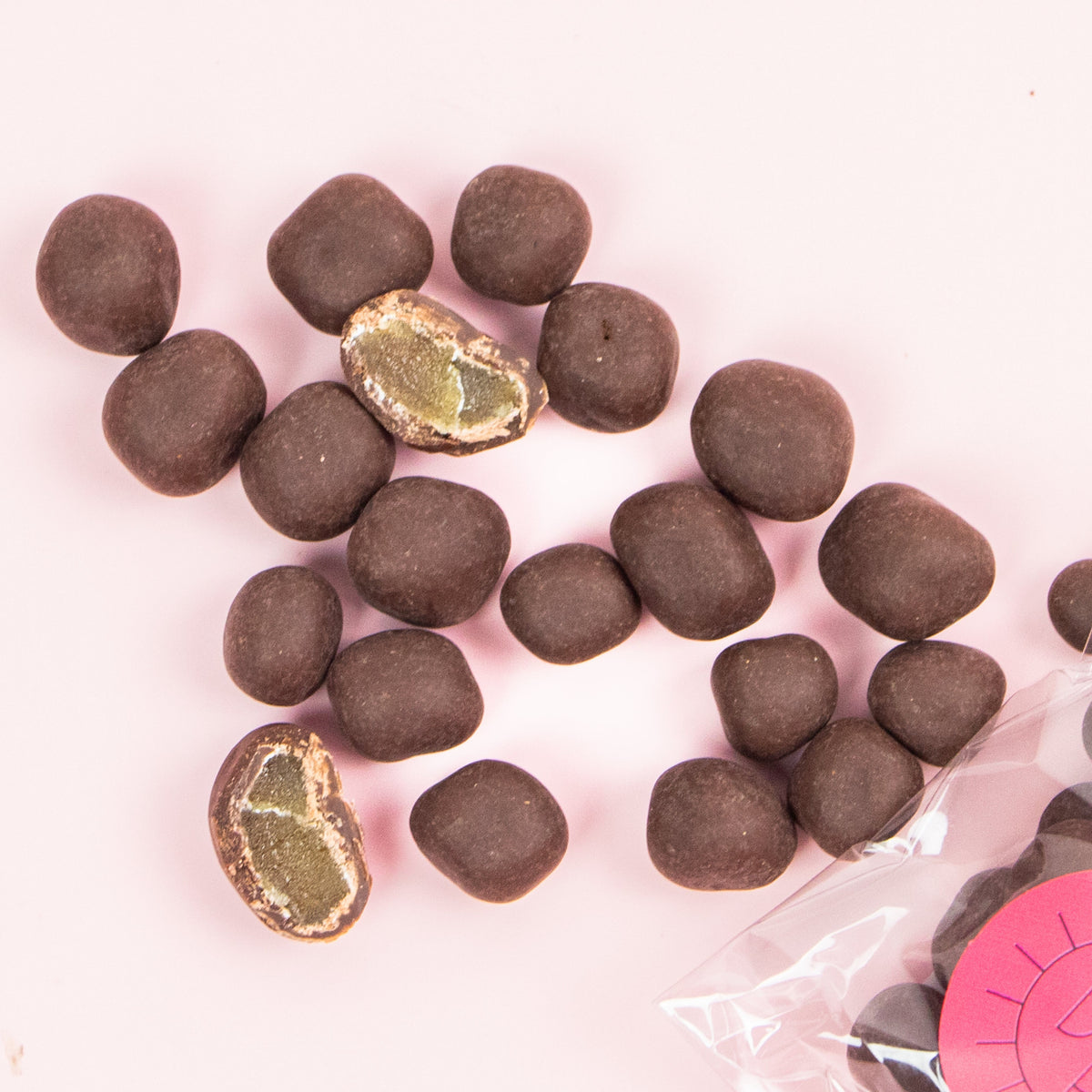 dark chocolate candied ginger DWN Craft Chocolatier