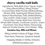 Load image into Gallery viewer, cherry blossom malt balls ingredient list
