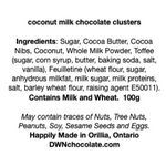 Load image into Gallery viewer, coconut clusters ingredient list
