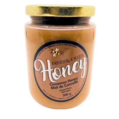 Innisfil Creek cinnamon honey jar