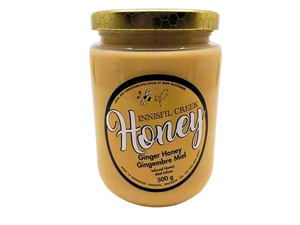 Innisfil Creek ginger honey jar