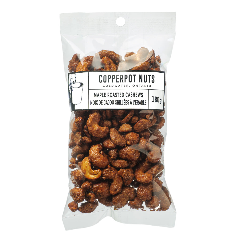 Maple Roasted Cashews (Copperpot Nuts)