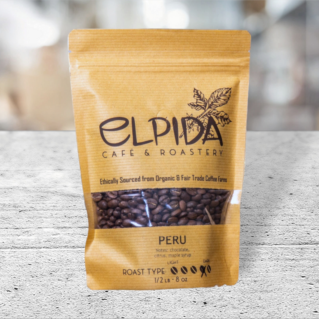 Elpida Peru coffee pouche