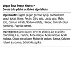 Load image into Gallery viewer, Squish sour peach heart candies
