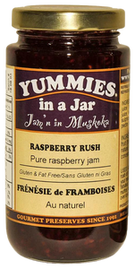 Yummies in a Jar raspberry rush Jam