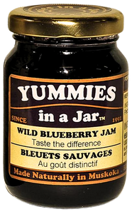 Yummies in a Jar wild blueberry jam