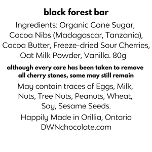 black forest bar ingredient list