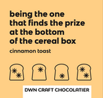 Load image into Gallery viewer, cinnamon toast chocolate bar label
