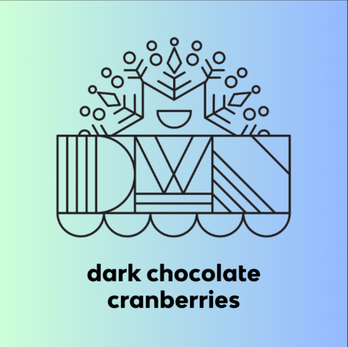 dark chocolate cranberries