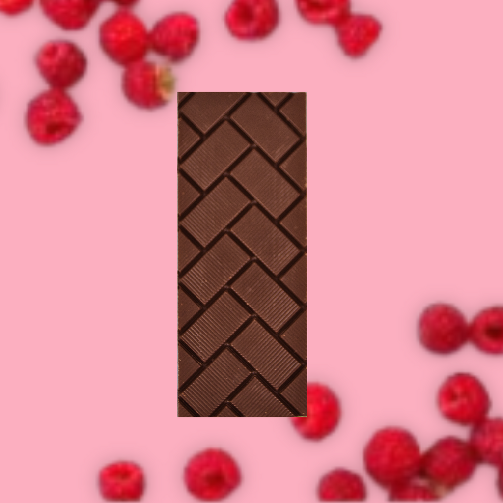 the dark chocolate raspberry bar 