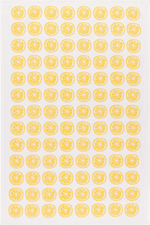 Load image into Gallery viewer, floursack print lemon tea towel
