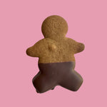 Load image into Gallery viewer, gingerbread person dipped in chocolate
