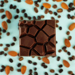 Load image into Gallery viewer, mocha almond crunch chocolate bar
