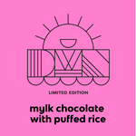 Load image into Gallery viewer, mylk chocolate bar with puffed rice
