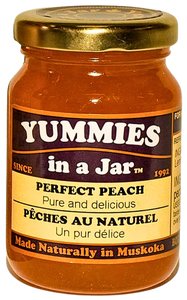 a small jar of perfect peach jam