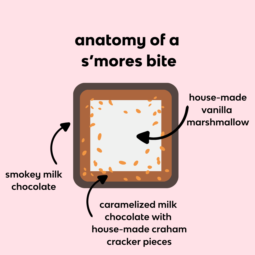 the anatomy of the s'mores bar