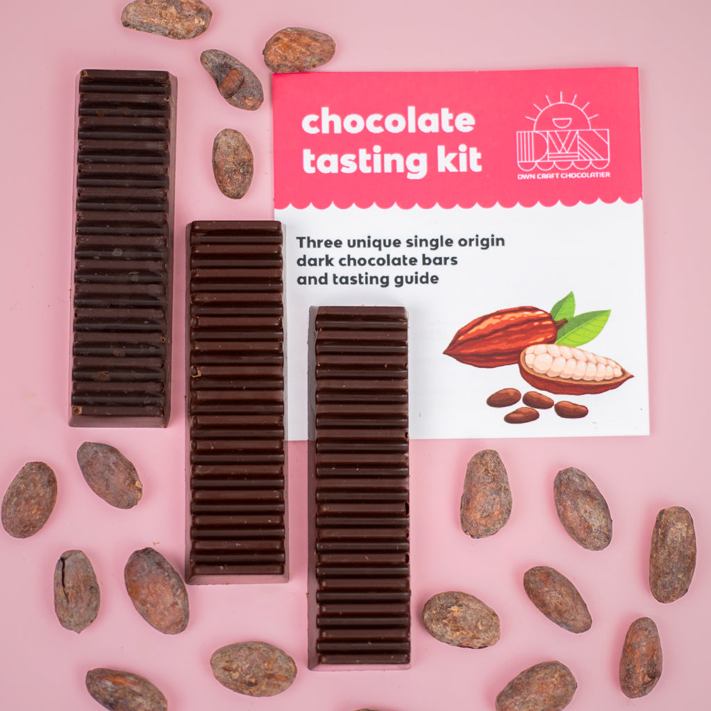 single origin tasting kit chocolate bars