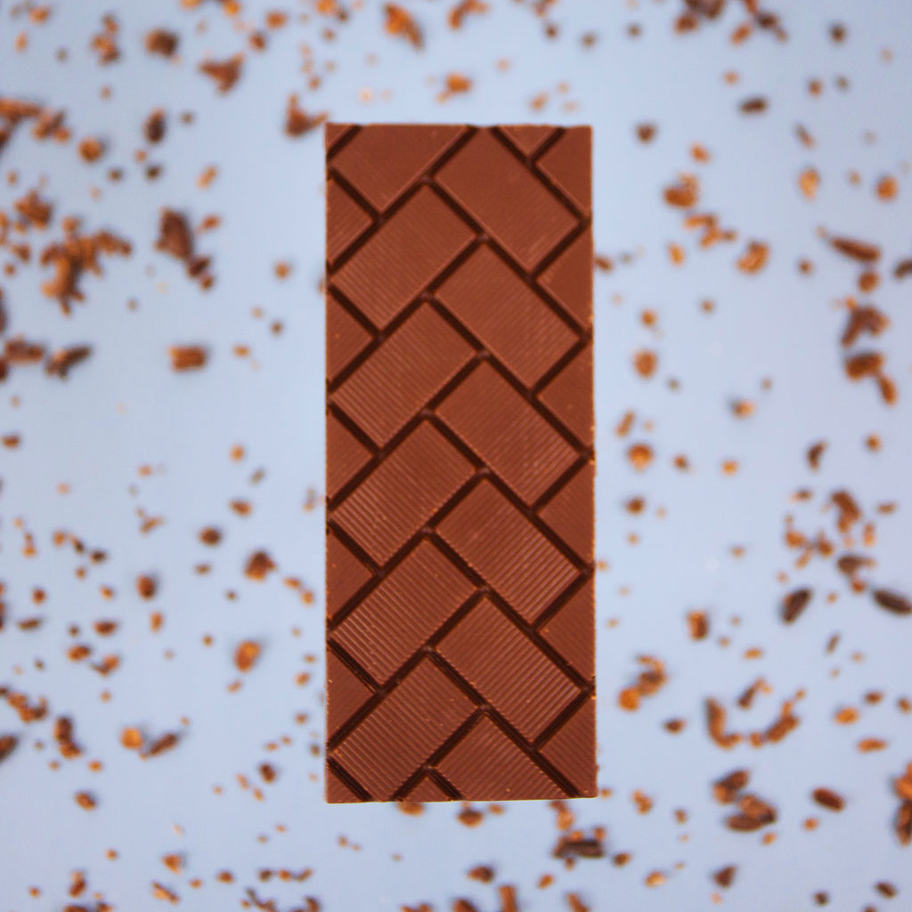 85% single origin dark chocolate bar from Ghana